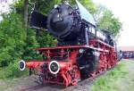 br-23-db-023 So wirkt eine 23er, wenn man mit 1,70m vor ihr steht, wirklich m�chtig. Laut Video soll ein Lokf�hrer mit ihr mal 135 km/h ???gefahren sein.