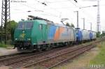 BR 185 Lokportaits 185 541 am 26.05.2006 in Gro�korbetha.