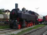 br-93 �BB 93.1434 beim Martinsberger Lokalbahnverein Heizhaus Zwettl
Juni 2005