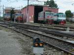 Abgestellt vor dem Depot ...  Herbert Graf 14.06.2006