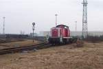 BR291 im Rostocker �berseehafen ...  Stefan Pavel 19.01.2003