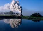 Eine 19D mit Gmp im Morgennebel!Mai 1995 S�dafrika  ...
