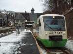 Die neuer�ffnete S�dth�ringenbahn, VT129 ...  Hartmut Sommer 25.01.2003