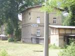 der ehem. Bf Lychen ...  Lars Ketterer 09.08.2006