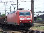 BR 185 Lokportaits 185 044 in Wien H�tteldorf am 9.8.2006