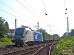 wiener-lokalbahnen-ag ES 64 U2 - 020 der Wiener Lokalbahn (WLB) am 6.07.2006 in Wiesbaden-Biebrich