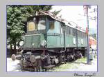 br-1245 1245.514, Ausstellungslok im Tauernbahnmuseum Schwarzach im Pongau