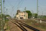 hagenow 09.05.2006 Bf. Hagenow Land links Schweriner und rechts Ludwigsluster Seite