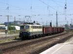 BR 140 mit Zugen 140 423 in M�nchen Ost (04.07.2006)