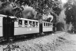 Jagsttalbahn August 1971 Er�ffnungszug der DGEG vor Sch�ntal