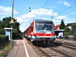 Der Dieseltriebwagen der Baureihe ...  P.F. 12.08.2006