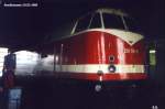 228 791 im Lokschuppen ...  Birk Noack 15.02.2003