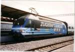 Re 460 034 Zugkraft ...  Ingo Fussen 16.02.2003
