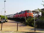 218 466-1 und eine ...  Christian K�hn 23.08.2006
