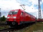 185 260-7 der DB ...  Christian und Hans-Joachim Sauer 30.08.2006