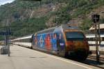 Re 460 074 f�hrt ...  Marlies Voorwinden 04.09.2006