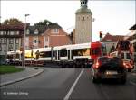 �berlandtransport eines nagelneuen GT8N-1 ...  Volkmar D�ring 15.09.2006
