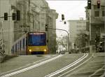 Der Stadtbahn-Triebwagen hat soeben ...  Gisela, Matthias und Jonas Frey 25.09.2006