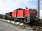 �bergabe mit 295 058-2 ...  Thomas Fischer 01.10.2006