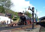 �l-Lok 44 1681 mit ...  Christian und Hans-Joachim Sauer 08.10.2006