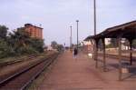 Bahnanlagen des Bahnhof&acute;s Grevesm�hlen; ...  Manfred Hellmann 06.05.2003