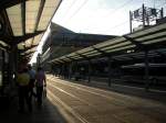 Der Bahnhofsvorplatz in Saarbr�cken. ...  Daniel P. 08.11.2006