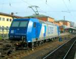 LTE 185529-5 (Michaela) durchfährt am 11.11.2006 mit einem Containerzug Passau ... LTE 185529-5 (Michaela) durchfährt am 11.11.2006 mit einem Containerzug Passau ...