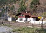 Bahnw�rterhaus an der Rarnerkumme, ...  G�nther Glauz 16.11.2006
