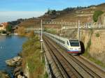 ETR 470 bei Rivaz ...  Stefan Wohlfahrt 23.11.2006