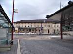 Der Bahnhof von Aalen. ...  P.F. 10.12.2006