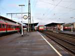 Der Bahnhof Aalen am ...  P.F. 17.12.2006