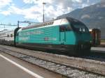 re-460-werbeloks SBB  Werbelok BR460 am 23.09.00 in Chur/GR
