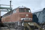 Die 216 004 abgestellt ...  Armin Krischok 23.12.2006