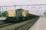 Railion 6470 met ballasttrein.Eindhoven,3-11-2006. ...  Bart Gerritsen 02.01.2007