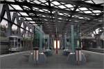 Messe/Ost (EXPO-Plaza). Dieser Bahnhof ...  Gisela, Matthias und Jonas Frey 04.01.2007