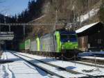 Re 485 005 und ...  Lukas Buchmeier 06.01.2007