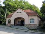 Empfangsgeb�ude der Talstation Erdmannsdorf ...  Volkmar D�ring 10.01.2007