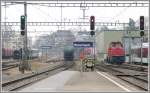 Der Kurzg�terzug f�hrt Richtung ...  Herbert Graf 15.01.2007