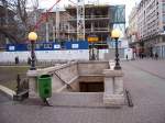 Historischer Eingang zur U-Bahn-Station ...  G�nther Glauz 26.01.2007