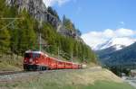 RhB - Regionalzug 750 ...  Manfred M�ldner 03.02.2007