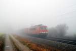 155 234 mit G�terzug ...  Mirko Kiefer 03.02.2007