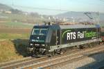 Die BR 185 569-1 ...  Florian H�bscher 03.02.2007