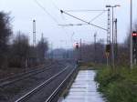 Das Gleisvorfeld des L�ner ...  Kevin Hilgert 05.02.2007