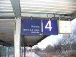 Zugzielanzeiger in L�nen. Mal ...  Kevin Hilgert 24.02.2007