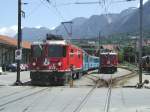 RhB,Arosabahn Der Arosa Express mit Ge 4/4 II auf dem ...
