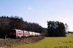 217 015 und 217 016 mit FZ 56514 beim B�slh�usl ...