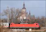 120 120-1 im Hbf ...  J�rg Trutwig 08.03.2007