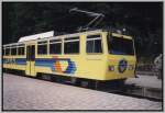 Ein Triebzug der Wendelsteinbahn ...  Florian B�ttcher 10.03.2007
