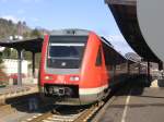 Ein 612 verl�sst Gerolstein ...  Bj�rn Berg 10.03.2007