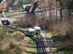 Begegnung auf der Sommerbergbahn ...  Christopher Missel 11.03.2007